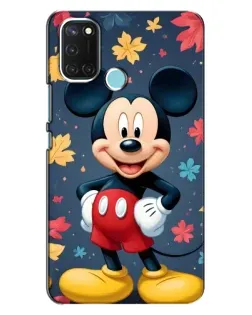 Чехол для Realme C17 с картинкой «Осенний Mickey Mouse» Чехол для Realme C17 с картинкой «Осенний Mickey Mouse»