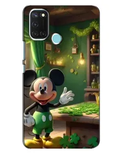 Чехол для Realme C17 с картинкой «Микки в мастерской» Чехол для Realme C17 с картинкой «Микки в мастерской»