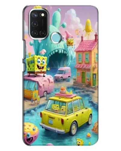 Чехол для Realme C17 с картинкой «Монстр-трак приключения» Чехол для Realme C17 с картинкой «Монстр-трак приключения»