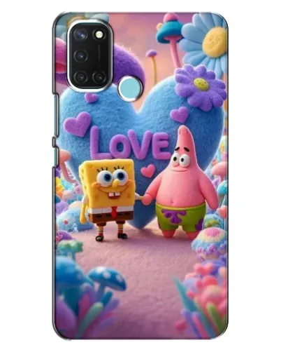 Чехол для Realme C17 с картинкой «Губка Боб Патрик» Чехол для Realme C17 с картинкой «Губка Боб Патрик»