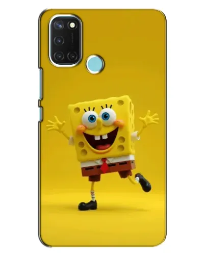Чехол для Realme C17 с картинкой «Позитивный Губка Боб» Чехол для Realme C17 с картинкой «Позитивный Губка Боб»