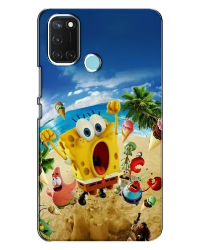 Чехол для Realme C17 с картинкой «Развлечения на пляже» Чехол для Realme C17 с картинкой «Развлечения на пляже»