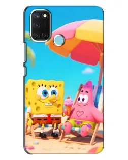 Чехол для Realme C17 с картинкой «Отдых на пляже»