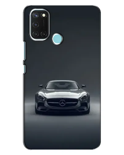 Чехол для Realme C17 с картинкой «Mercedes на черном» Чехол для Realme C17 с картинкой «Mercedes на черном»