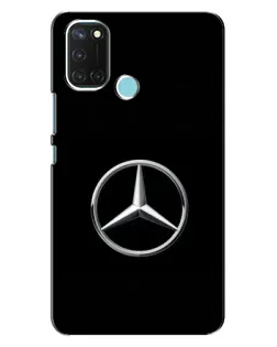 Чехол для Realme C17 с картинкой «Mercedes классический лого»