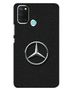Чехол для Realme C17 с картинкой «Карбоновый Mercedes стиль» Чехол для Realme C17 с картинкой «Карбоновый Mercedes стиль»