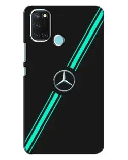 Чехол для Realme C17 с картинкой «Спортивные линии Mercedes» Чехол для Realme C17 с картинкой «Спортивные линии Mercedes»