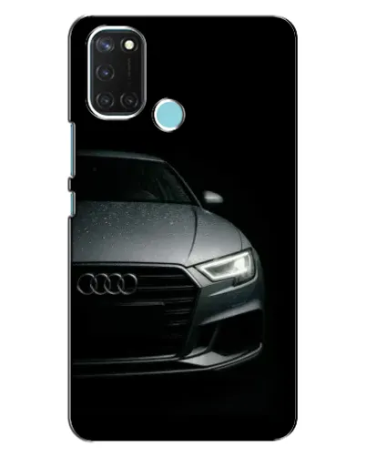 Чехол для Realme C17 с картинкой «Audi — детализация кузова»