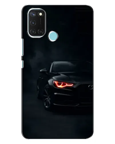 Чехол для Realme C17 с картинкой «Audi — хищный взгляд»