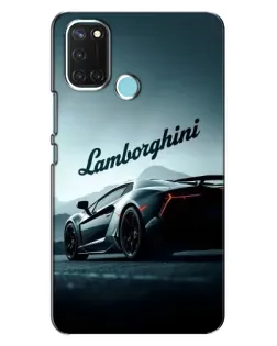 Чехол для Realme C17 с картинкой «Классическая надпись Lamborghini» Чехол для Realme C17 с картинкой «Классическая надпись Lamborghini»