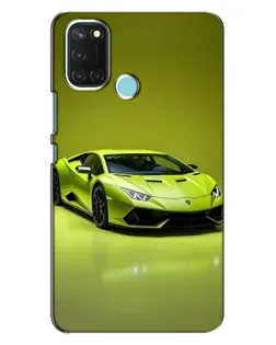 Чехол для Realme C17 с картинкой «Салатовый Lamborghini Huracan» Чехол для Realme C17 с картинкой «Салатовый Lamborghini Huracan»