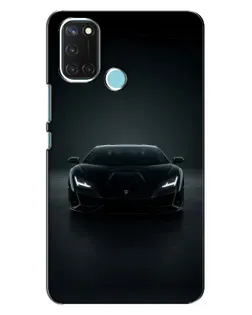 Чехол для Realme C17 с картинкой «Черный Lamborghini Aventador» Чехол для Realme C17 с картинкой «Черный Lamborghini Aventador»