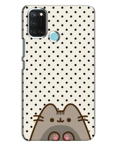 Чехол для Realme C17 с картинкой «Пушин в горошек» Чехол для Realme C17 с картинкой «Пушин в горошек»
