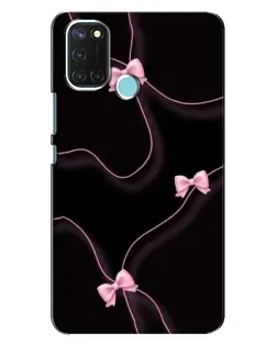 Чехол для Realme C17 с картинкой «Розовые ленты»