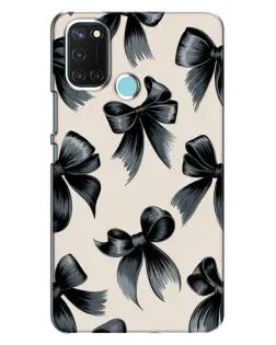 Чехол для Realme C17 с картинкой «Банты Coquette»