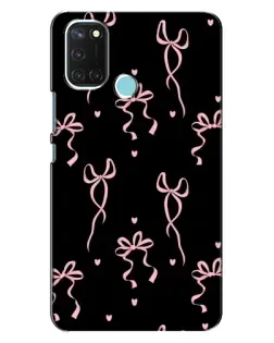 Чехол для Realme C17 с картинкой «Тонкие ленты»