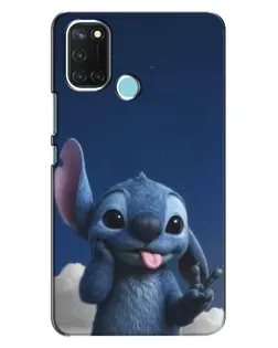 Чохол для Realme C17 з картинкою «Стіч у хмарах»