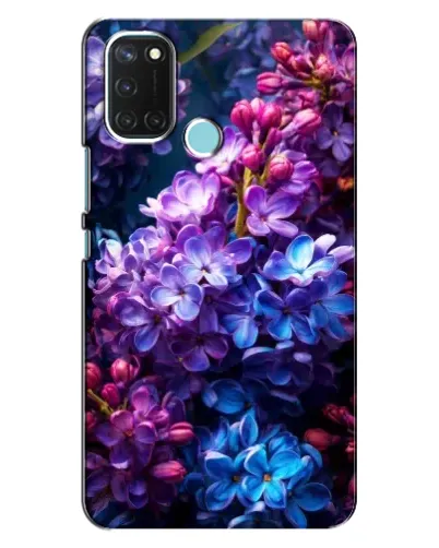 Чехол для Realme C17 с картинкой «Сиреневый цвет»