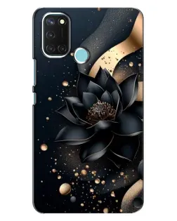 Чехол для Realme C17 с картинкой «Черный лотос» Чехол для Realme C17 с картинкой «Черный лотос»