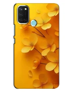 Чехол для Realme C17 с картинкой «Золотые лепестки» Чехол для Realme C17 с картинкой «Золотые лепестки»