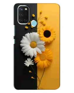 Чехол для Realme C17 с картинкой «Подсолнух и ромашка» Чехол для Realme C17 с картинкой «Подсолнух и ромашка»