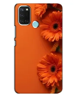 Чехол для Realme C17 с картинкой «Оранжевые герберы» Чехол для Realme C17 с картинкой «Оранжевые герберы»