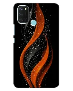 Чехол для Realme C17 с картинкой «Огненная звездная волна» Чехол для Realme C17 с картинкой «Огненная звездная волна»