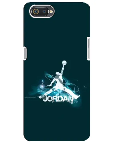 Чохол для Realme C2 з картинкою «Jordan Blue Fire» Чохол для Realme C2 з картинкою «Jordan Blue Fire»