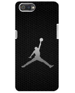 Чохол для Realme C2 з картинкою «Jordan Dark Carbon»
