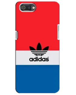 Чохол для Realme C2 з картинкою «Ретро блоки Adidas»