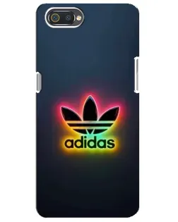 Чохол для Realme C2 з картинкою «Неоновий Adidas»