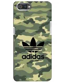 Чохол для Realme C2 з картинкою «Мілітарі стиль Adidas»