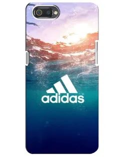 Чохол для Realme C2 з картинкою «Океанська глибина адідас»