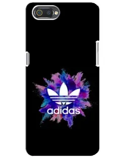 Чохол для Realme C2 з картинкою «Вибух фарб Adidas»