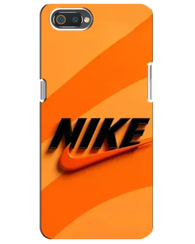 Чохол для Realme C2 з картинкою «Помаранчевий драйв Nike»