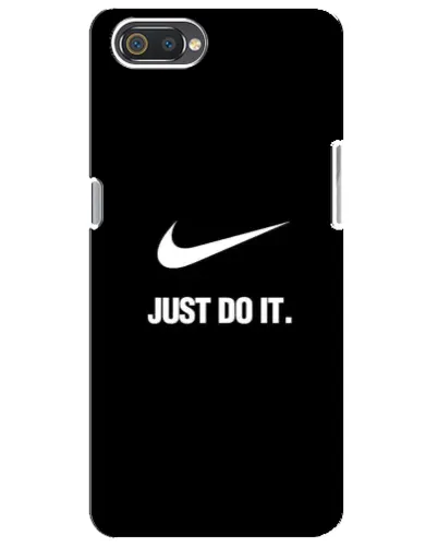 Чохол для Realme C2 з картинкою «Класичний принт Nike»