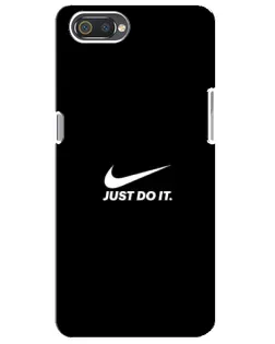 Чохол для Realme C2 з картинкою «Мінімалізм від Nike»