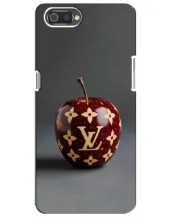 Чохол для Realme C2 з картинкою «Червоне яблуко LV»