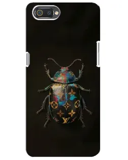 Чохол для Realme C2 з картинкою «LV — мармуровий принт»