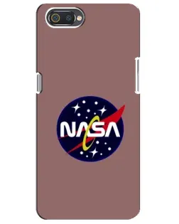 Чохол для Realme C2 з картинкою «NASA — ретро космос»