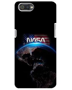 Чохол для Realme C2 з картинкою «Земля з космосу NASA»