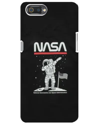 Чохол для Realme C2 з картинкою «NASA — крокуємо по Місяцю» Чохол для Realme C2 з картинкою «NASA — крокуємо по Місяцю»