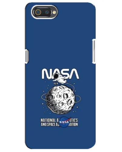 Чохол для Realme C2 з картинкою «NASA — місячна місія» Чохол для Realme C2 з картинкою «NASA — місячна місія»