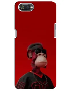 Чохол для Realme C2 з картинкою «Bored Ape в червоному» Чохол для Realme C2 з картинкою «Bored Ape в червоному»