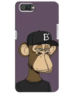 Чохол для Realme C2 з картинкою «Bored Ape в кепці»