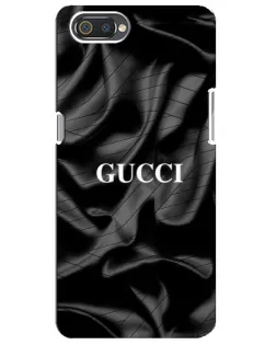 Чехол для Realme C2 с картинкой «Gucci — шелковые волны»