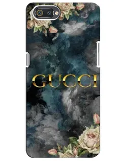 Чохол для Realme C2 з картинкою «Абстрактні квіти Gucci» Чохол для Realme C2 з картинкою «Абстрактні квіти Gucci»