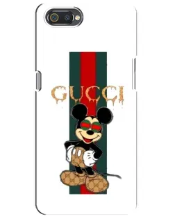 Чохол для Realme C2 з картинкою «Міккі Маус Gucci — смуги» Чохол для Realme C2 з картинкою «Міккі Маус Gucci — смуги»