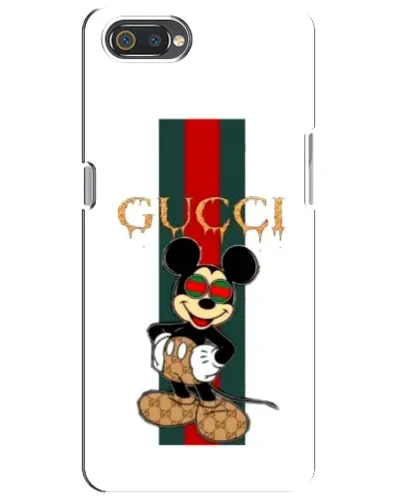 Чохол для Realme C2 з картинкою «Міккі Маус Gucci — смуги» Чохол для Realme C2 з картинкою «Міккі Маус Gucci — смуги»
