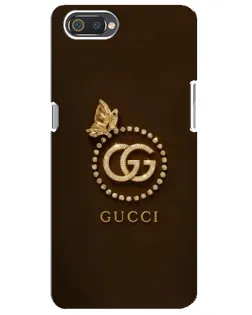 Чохол для Realme C2 з картинкою «Gucci — золотий метелик» Чохол для Realme C2 з картинкою «Gucci — золотий метелик»